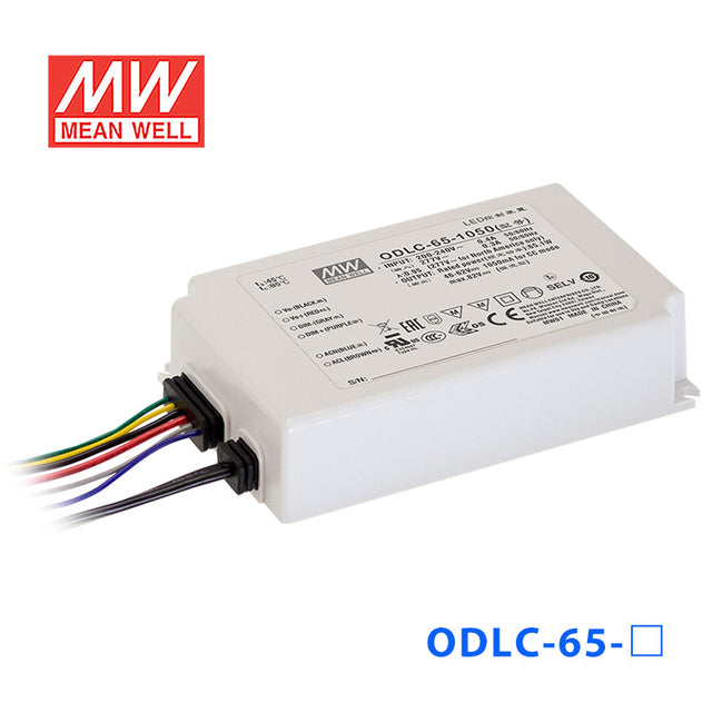 Mean Well ODLC-65-1050 Power Supply 65W 1050mA, Dimmable