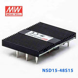Mean Well NSD15-48S15 DC-DC Converter - 15W - 18~72V in 15V out 1A - PHOTO 1