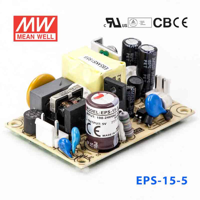 Mean Well EPS-15-5 Power Supply 15W 5V