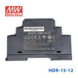 Mean Well HDR-15-12 Ultra Slim Step Shape Power Supply 15W 12V 1.25A - DIN Rail - PHOTO 2