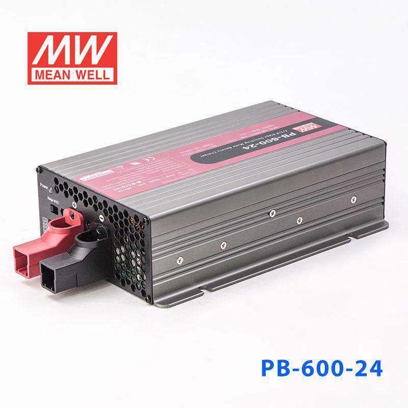 Mean Well PB-600-24 Battery Chargers 600W 28.8V 21A - 2/3/8 Stage W/PFC - PHOTO 1