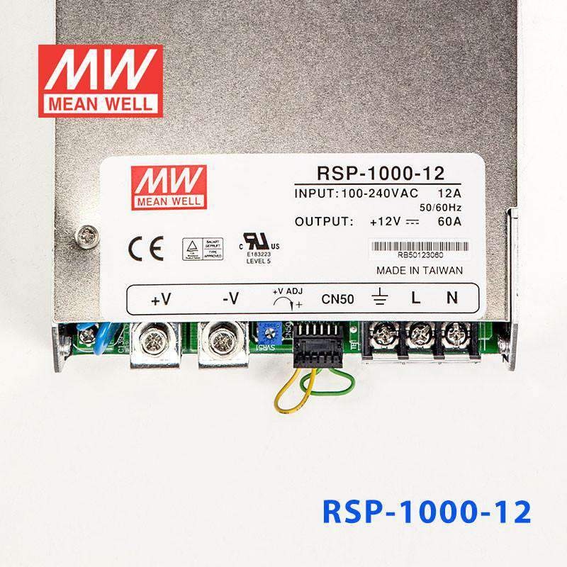 Mean Well RSP-1000-12 Power Supply 720W 12V - PHOTO 2
