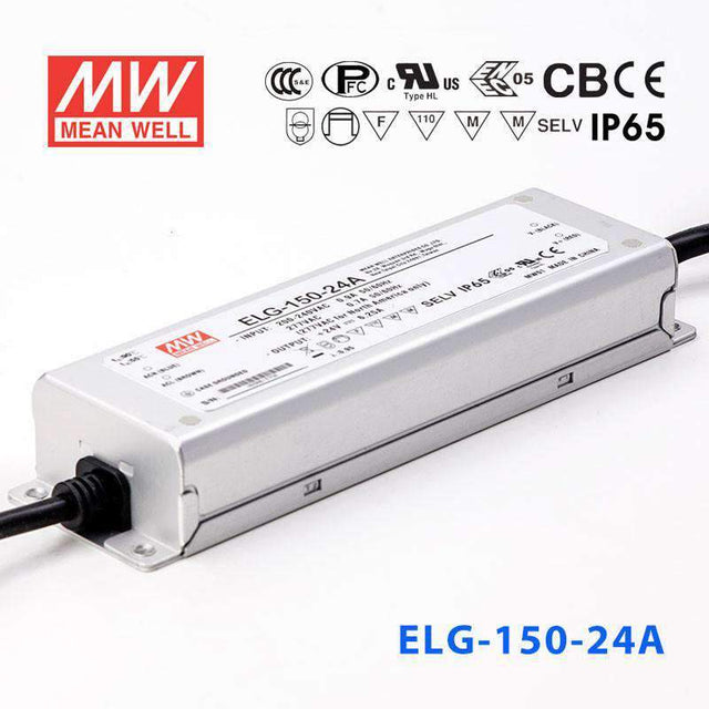 Mean Well ELG-150-24A Power Supply 150W 24V  - Adjustable