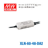 Mean Well XLN-60-48-DA2 LED Driver 60W 48V IP67, DALI2 + Push Dimming