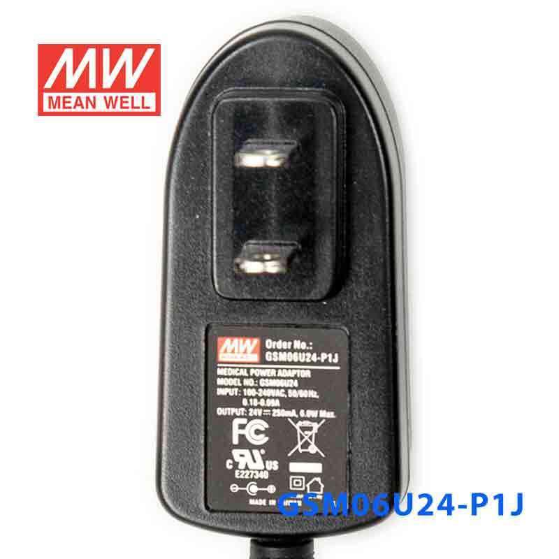 Mean Well GSM06U24-P1J Power Supply 06W 24V 250mA - PHOTO 2