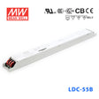 Mean Well LDC-55B Linear LED Driver 55W 500~1600mA Adjustable Output - Dimmable