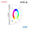 Ltech EX4S Wireless RF/DMX512 Single-zone Touch Panel - RGBW