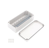 Boxco Terminal Box 20-pole 3.94 x 9.06 x 2.76 Inches(100 x 230 x 70mm) IP67, IK08, ABS, Grey Cover - PHOTO 3