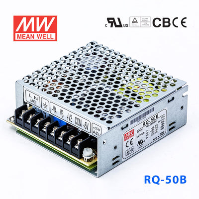 Mean Well RQ-50B Power Supply 50W 5V 12V -5V -12V 5A