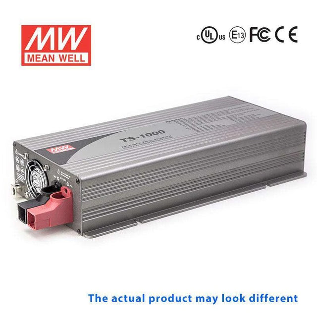 Mean Well TS-1000-148A True Sine Wave 1000W 110V 25A - DC-AC Power Inverter