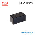 Mean Well MPM-05-3.3 Power Supply 5W 3.3V