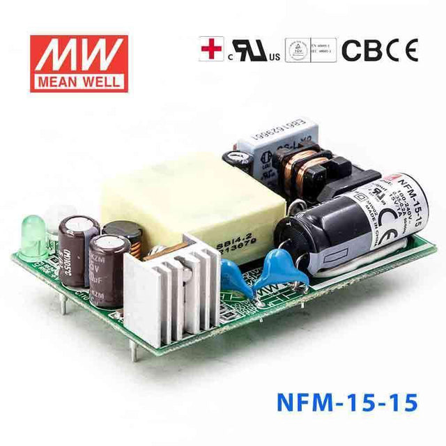 Mean Well NFM-15-15 Power Supply 15W 15V 1A