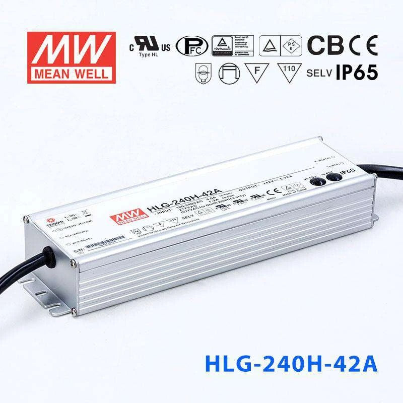 Mean Well HLG Series LED Power Supply 42V  (185~600W)