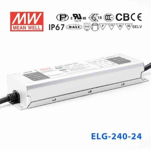 Mean Well ELG-240-24DA Power Supply 240W 24V - DALI