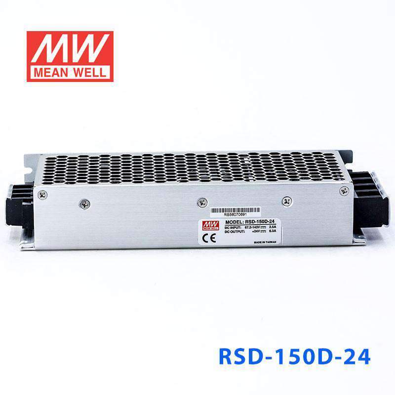 Mean Well RSD-150D-24 DC-DC Converter - 151.2W - 67.2~143V in 24V out 6.3A - PHOTO 2