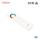 Ltech Q5 Wireless RF Multi-zone Remote - RGBWW