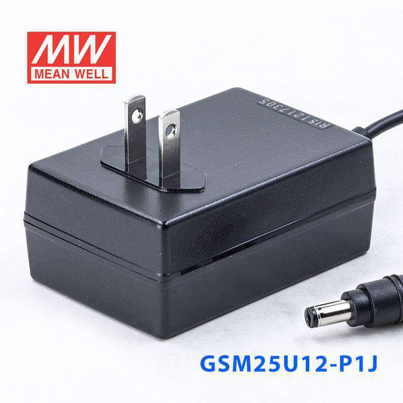 Mean Well GSM25U12-P1J Power Supply 25W 12V 2.08A - PHOTO 3