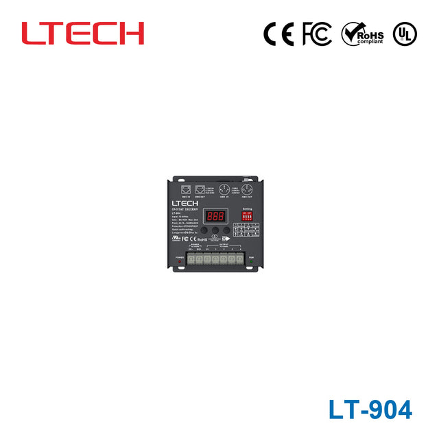 Ltech LT-904 Constant Voltage Decoder - DMX/RDM