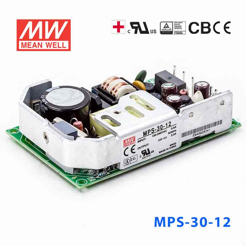 Mean Well MPS-30-12 Power Supply 30W 12V 2.5A