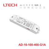 LTECH AD-10-100-400-G1A 10W  100 ~ 400mA CC 0/1-10V LED Driver  - Selectable Output