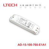 LTECH AD-15-100-700-E1A1 15W 100 ~ 700mA CC 0/1-10V LED Driver  - Selectable Output