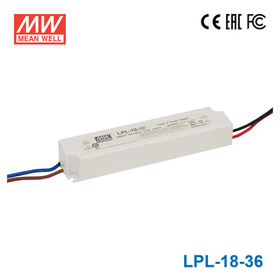 Mean Well LPL-18-36 Power Supply 18W 36V