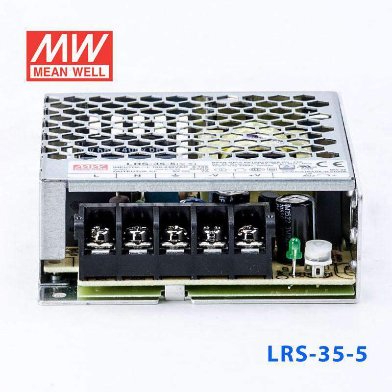 Mean Well LRS-35-5 Power Supply 35W 5V 7A - PHOTO 4