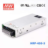 Mean Well HRP-450-5  Power Supply 450W 5V