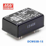 Mean Well DCW03B-15 DC-DC Converter - 3W - 18~36V in ±15V out 100mA - PHOTO 1
