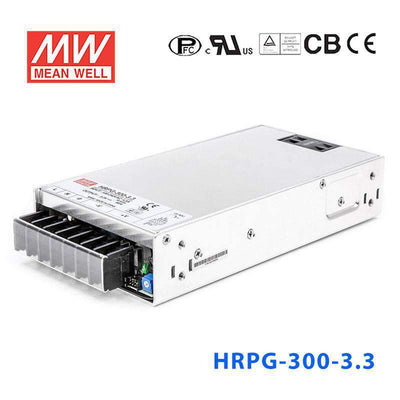 Mean Well HRPG-300-3.3  Power Supply 198W 3.3V 60A