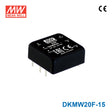 Mean Well DKMW20F-15 DC-DC Converter - 20W - 9~36V in ±15V out