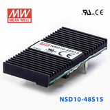 Mean Well NSD10-48S15 DC-DC Converter - 10.05W - 22~72V in 15V out