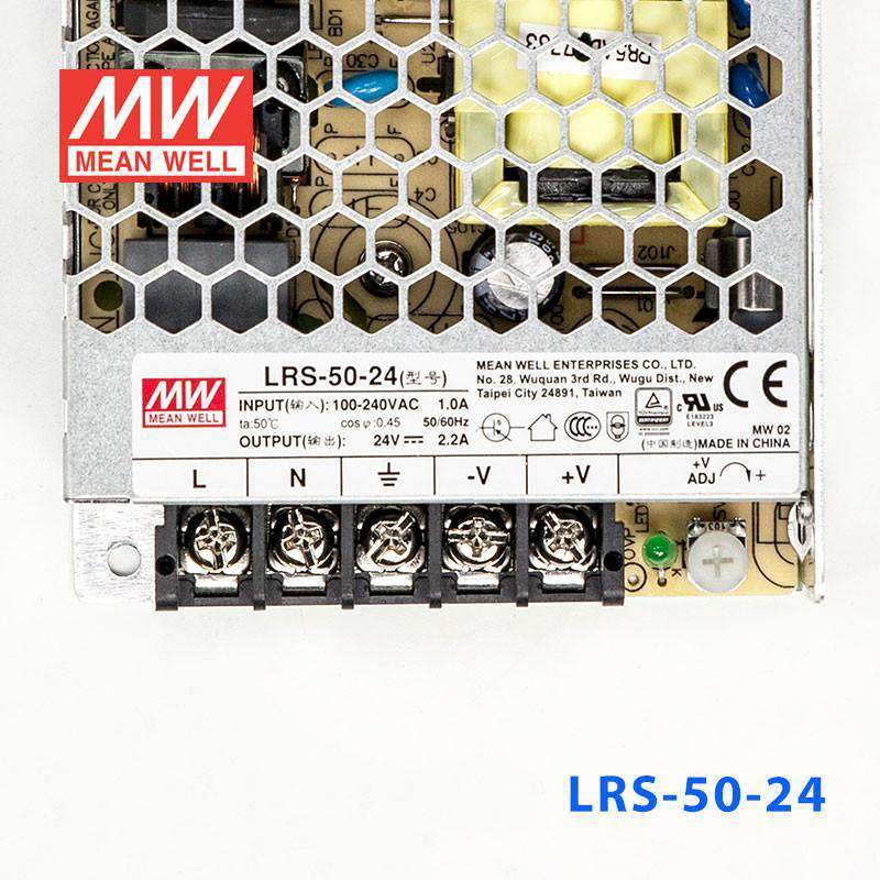 Mean Well LRS-50-24 Power Supply 50W 24V 2.2A - PHOTO 2