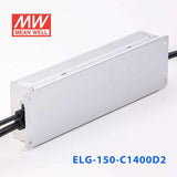 Mean Well ELG-150-C1400D2 AC-DC Single output LED Driver (CC) with PFC - PHOTO 4