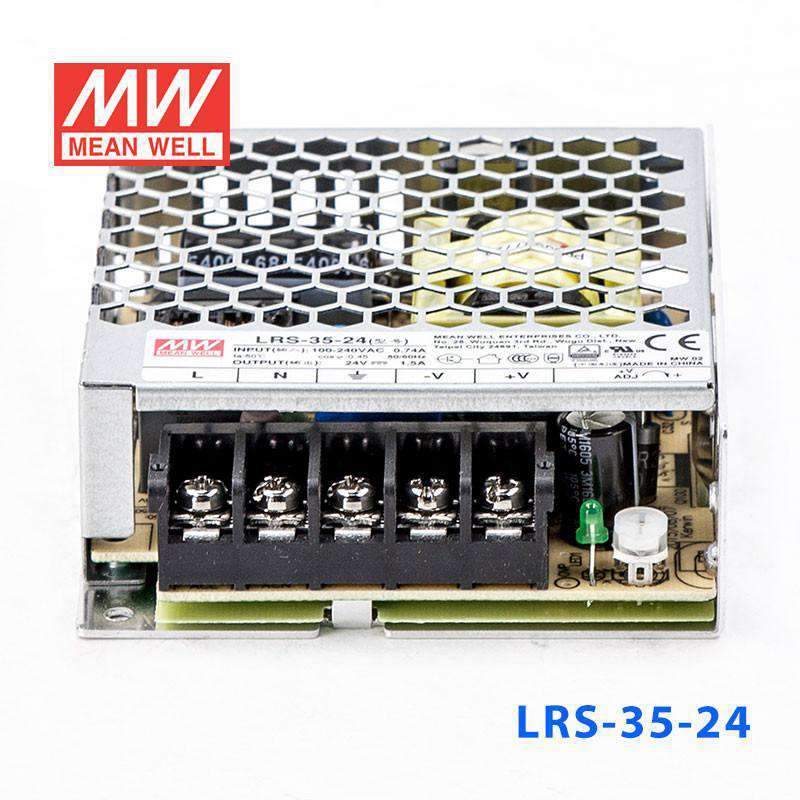 Mean Well LRS-35-24 Power Supply 35W 24V 1.5A - PHOTO 4
