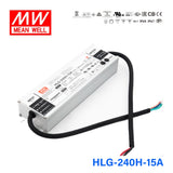 Mean Well HLG-240H-15A Power Supply 225W 15V - Adjustable 15A