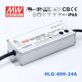 Mean Well HLG-40H-24A Power Supply 40W 24V - Adjustable