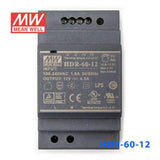 Mean Well HDR-60-12 Ultra Slim Step Shape Power Supply 60W 12V - DIN Rail - PHOTO 2