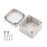 Boxco S-Series 3.94 x 3.94 x 2.95 Inches(100x100x75mm) Plastic Enclosure, IP67, IK08, ABS, Grey Cover, Screw Type - PHOTO 3