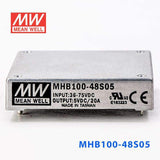 Mean Well MHB100-48S05 DC-DC Converter - 100W - 36~75V in 5V out - PHOTO 2