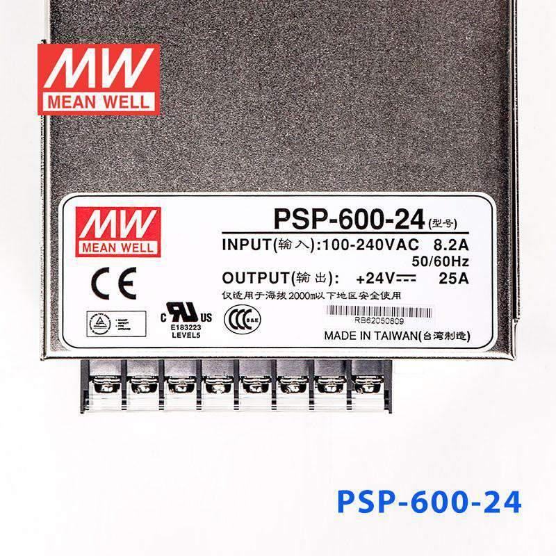 Mean Well PSP-600-24 Power Supply 600W 24V 25A - PHOTO 2
