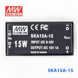 Mean Well SKA15A-15 DC-DC Converter - 9.9W - 9~18V in 15V out 1A - PHOTO 2