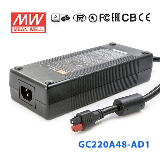 Mean Well GC220A48-AD1 Portable Chargers 217.6W 54.4V 4A - Green Adaptor