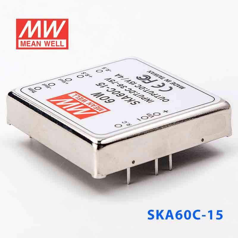 Mean Well SKA60C-15 DC-DC Converter - 60W - 36~75V in 15V out 4A - PHOTO 1