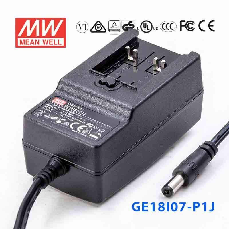 Mean Well GE18I07-P1J Power Supply 13W 7.5V 1.73A