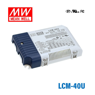 Mean Well LCM-40U Power Supply 35W 350mA 500mA 600mA 700mA(default) 900mA 1050mA - DALI and Push