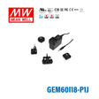 Mean Well GEM60I18-P1J Power Supply 60W 18V 3.33A