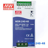 Mean Well WDR-240-48 Single Output Industrial Power Supply 240W 48V - DIN Rail - PHOTO 2