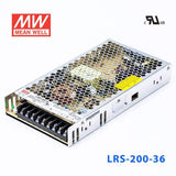 Mean Well LRS-200-36 Power Supply 200W 36V 5.9A