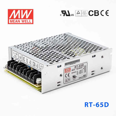 Mean Well RT-65D Power Supply 65W 5V 24V 12V 4A